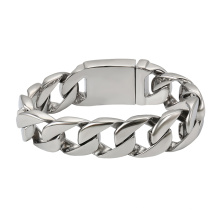 75518 Xuping china fornecedores de jóias de aço inoxidável pulseiras cadeia de ouro novo pulseiras design simples para homens